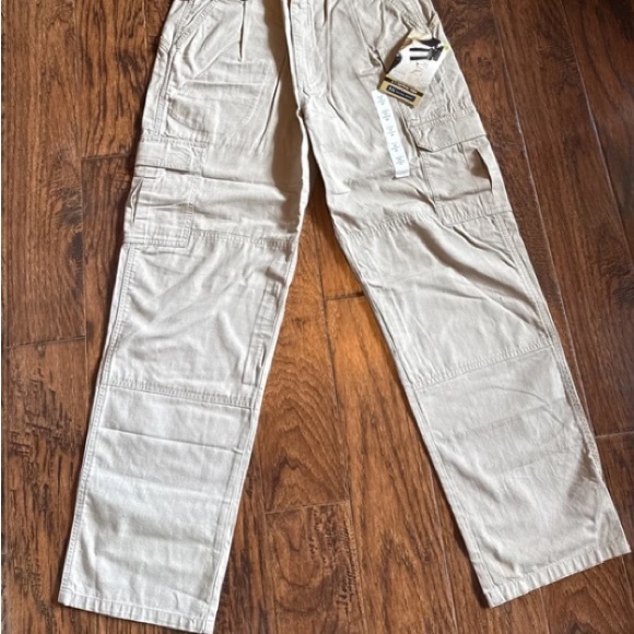 Men's Beige Cargo Pants - Durable Utility Style